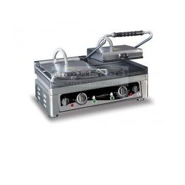 Contactgrill Combisteel, dubbel, geribbeld/geribbeld,   56(b)x30(h)x44(d), 230V/3500W