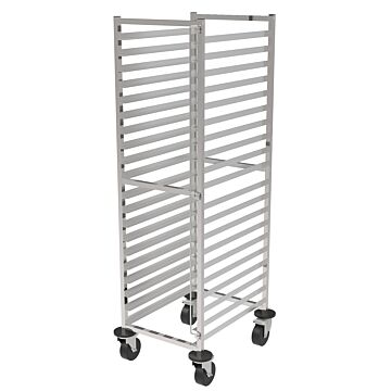 Regaalwagen demontabel Combisteel, RVS, 12x 60x40cm, 60 x 45 x 178,5 (h)