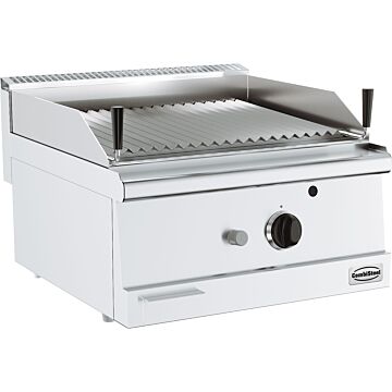 BASE 600 LAVASTEENGRILL GAS, Combisteel, 7178.0075