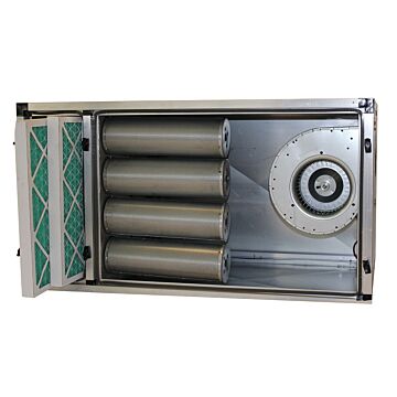 GEURFILTERKAST MET MOTOR 4000M3, Combisteel, 7223.0510