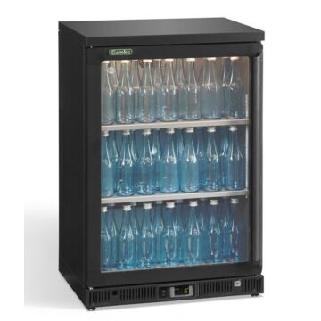 Flessenkoeling 1-Deurs (Linksdraaiend), Antraciet, Gamko MG3/150LG, 150L, 602x536x900/910mm