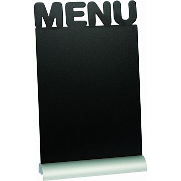 Tafelkrijtbord Securit, Menu, aluminium, incl. 1 krijtstift dun wit