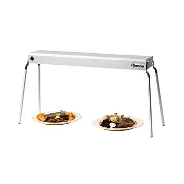 Warmhoudbrug infrarood Bartscher, aluminium, breedte 76cm, 230V/650W