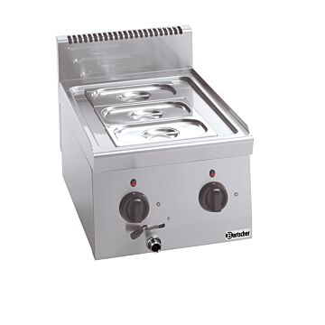 Bain Marie Bartscher, 3xGN1/4, 150mm diep, 230V/1400W           