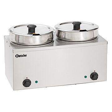 Bain Marie Hot Pot Bartscher, 2x 6,5L, 230V/400W