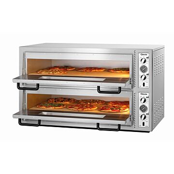 Pizza Oven Bartscher, 12x30cm pizza, 121(b)x83(h)x77(d), 400V/12kW