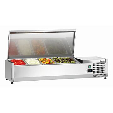 Opzetkoelvitrine Bartscher, 3x1/3GN+1x1/2GN, 120 cm(b), 230V/166W