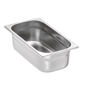 Gastronormbak Bartscher, CNS, GN 1/3, 100mm diep
