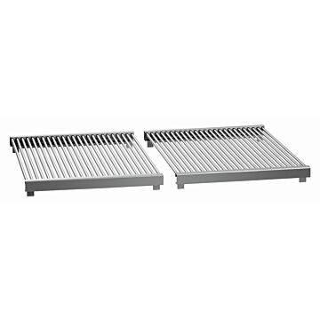 Rond grillrooster voor vis