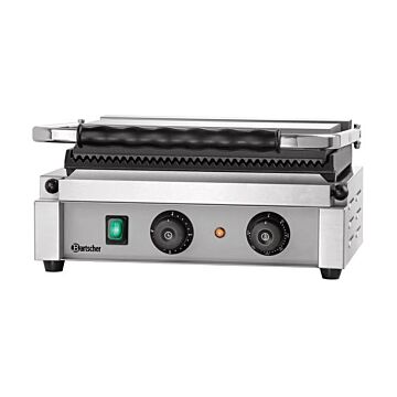 Contact-grill ""Panini-T"" 1R Bartscher, 41,5x40,5x20,5(h)cm, 230V/2200W