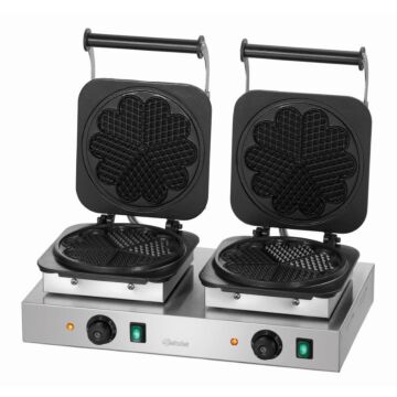 Wafelijzer 2HW211, 71(b)x55(d)x37(h)cm, 2x230V/2x2200W