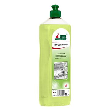 Green Care Manudish Lemon afwasmiddel 1ltr flacons (10 flacons)