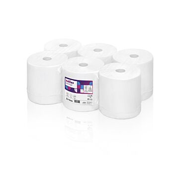 Handdoekrol Satino PT1 Tissue 2-laags wit 150m 317820