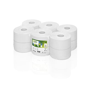 Toiletpapier Satino JT1 jumbo tissue 2-laags wit 180m 317810