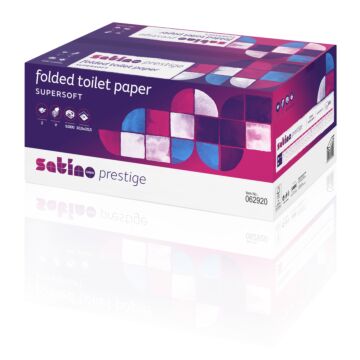 Toiletpapier Satino BT1 bulkpack cellulose 2-lgs wit 11x21cm