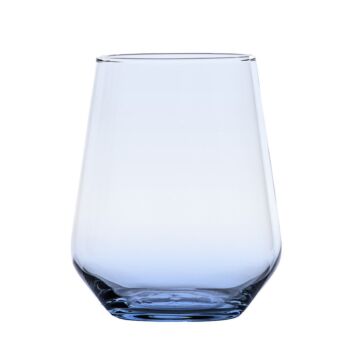 Waterglas Allegra blauw 430 ml, doos van 6 stuks