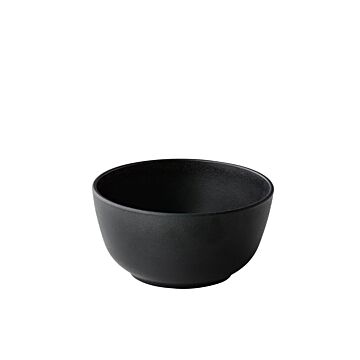 Kom zwart rond 11,3 hoog 5,5 cm, doos van 6 stuks