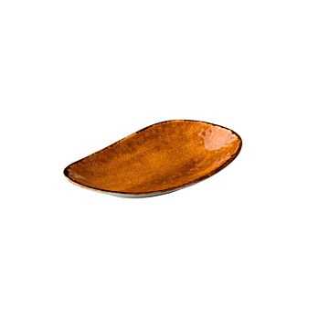 Jersey rechthoekig bord Oranje 20,5 cm, doos van 6 stuks