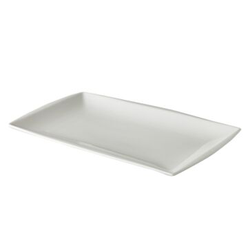 QFC rechthoekig bord 25,5 x 17,2 cm, doos van 3 stuks