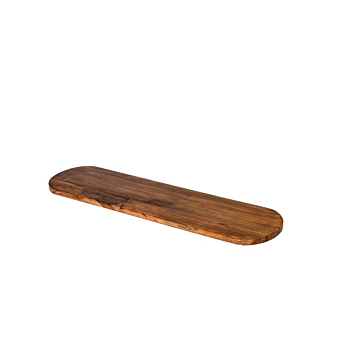 Houten buffetplank 120x32 cm, doos van 2 stuks