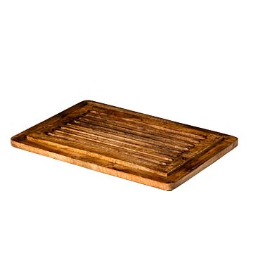 Houten brood bord 48 x 32 x 2 cm, doos van 2 stuks