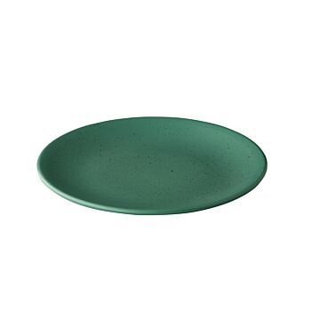 Tinto bord mat groen 30 cm, doos van 6 stuks