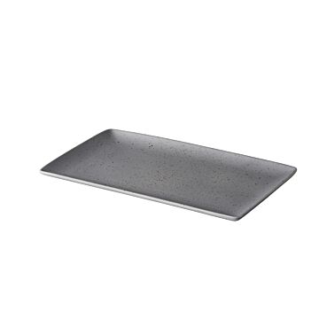 Tinto bord mat grijs 19 x 33,5 cm, doos van 6 stuks