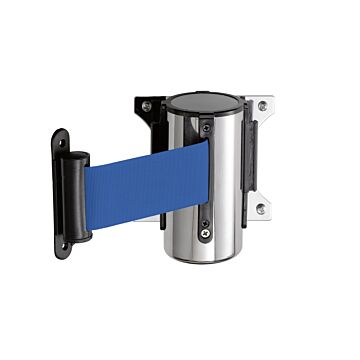 Saro basic uittrekkop Chroom Blauw 2 meter