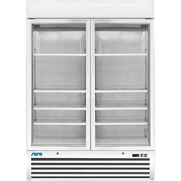 Vriezer Saro, Glasdeuren, 920L, 137(b)x199(h)x72(d), 230V/1000W