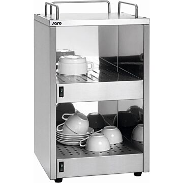 Kopjeswarmer Saro, RVS, 48 kopjes, 32(b)x55(h)x32(d), 230V/1400W