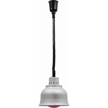 Warmhoudlamp Saro, aluminium, 230V/250W, incl lamp                           