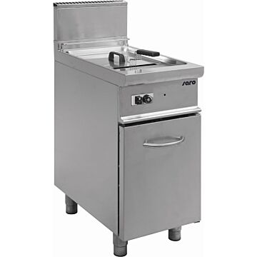 Friteuse Saro, gas, RVS, 13L, 40(b)x85(h)x70(d), 11.2kW