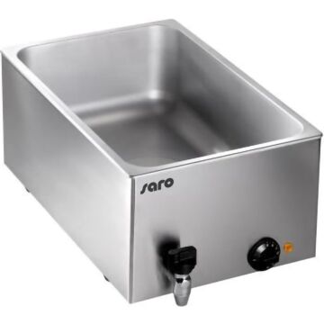 Bain Marie Saro, GN 1/1, 150mm diep, 230V/1000W, met aftapkraan       