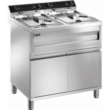 Friteuse  Saro, elektrisch,  2x12L, 80(b)x85(h)x70(d), 400V/2x9kW