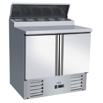 Saladette Saro, RVS, 5x1/6GN, 90(b)x101(h)x70(d), 230V/250W