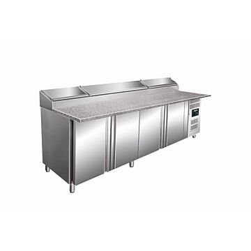 Pizzawerkbank Saro, XXXL, 14x1/3GN, 250(b)x108(h)x85(d), 230V/570W