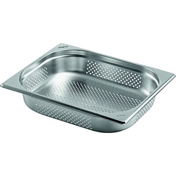 Saro BASIC LINE GN-bak 1/2 GN geperforeerd Diepte 150 mm, 32,5(B)x26,5(D)x15(H)cm