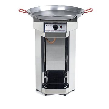 Hendi Fiesta BBQ Gas, Ronde Barbecue, 600 mm Diameter Pan, Propaangas