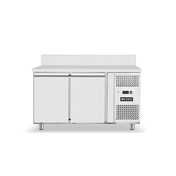 Koelwerkbank Hendi, RVS, 2 deurs, 136(b)x85(h)x70(d), 230V/250W