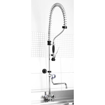 Hendi Kraan met voorspoeldouche, RVS, 970515