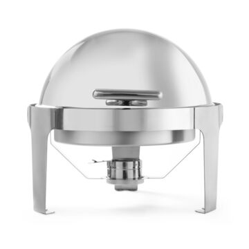 Hendi Rolltop-Chafing dish - rond, RVS, 54(b)x51(d)x48(h)cm, 470312