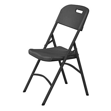 Hendi Catering stoel - zwart, HDPE (Hoge dichtheid Polyethyleen), Zwart, 44(b)x54(d)x84(h)cm, 810989