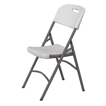Hendi Catering stoel - lichtgrijs, HDPE (Hoge dichtheid Polyethyleen), Lichtgrijs, 44(b)x54(d)x84(h)cm, 810965