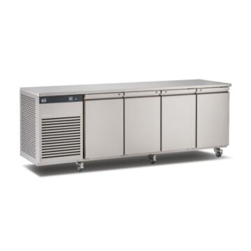 EcoPro G2 1/4 vrieswerkbank, rvs 304 uitwendig & alu inwendig, 232(b)x70(d)x86,5(h)cm, 230V/550W