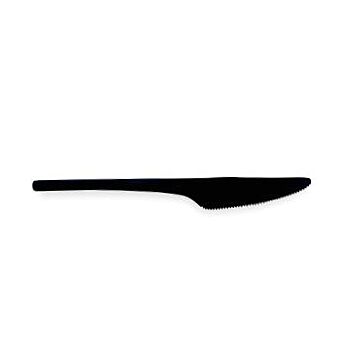 Sier Disposables Refork mes zwart 170 mm 24 zakken van 50 stuks