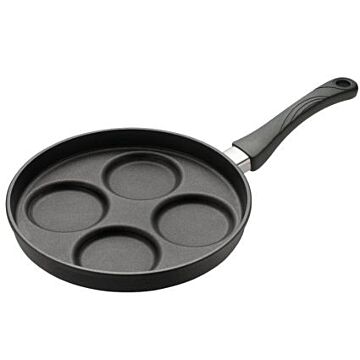 Eurolux Premium Spiegelei/Pannenkoekenpan Ø 26 cm, met 4 uitsparingen