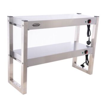 ETAGERE HALOGEEN VERWARMD 2 NIVEAUS 900 DEMONTABEL