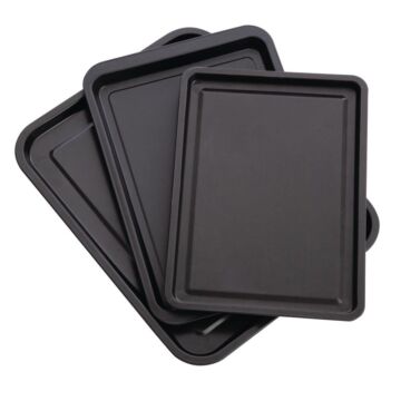 HVS-Select anti-aanbak bakplaten (Set van 3)