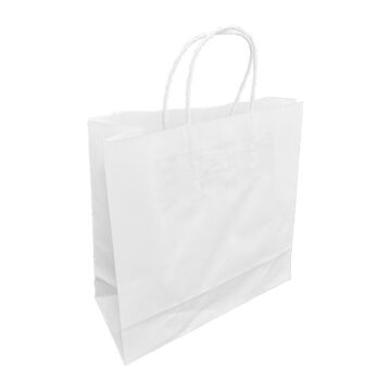 Fiesta Recyclebare Witte Papieren Tassen met Gedraaid Handvat Klein (250 stuks)