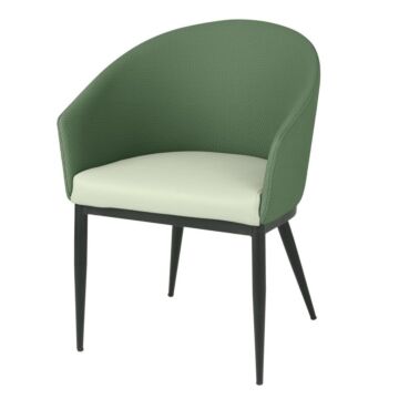 Bolero Sloane Interieur Eetkamerstoelen - Groene Bos Mix (Set Van 2)